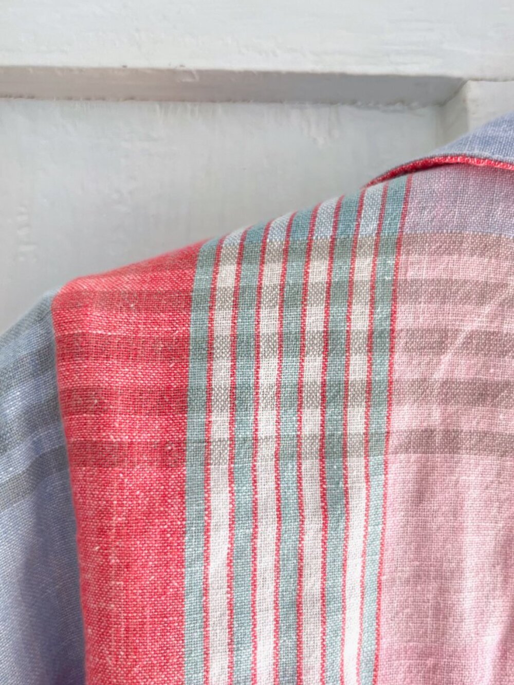 Vintage Plaid Cotton Skirt Set - Picture 8 of 15